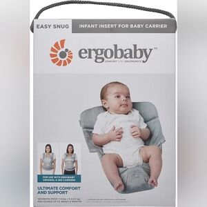 Ergobaby Easy Snug Gray Infant Insert